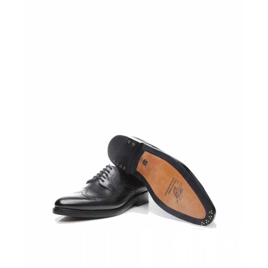 Heinrich Dinkelacker - Businessschuhe Derby LUZERN FULL-BROGUE BC Kalbsleder - schwarz