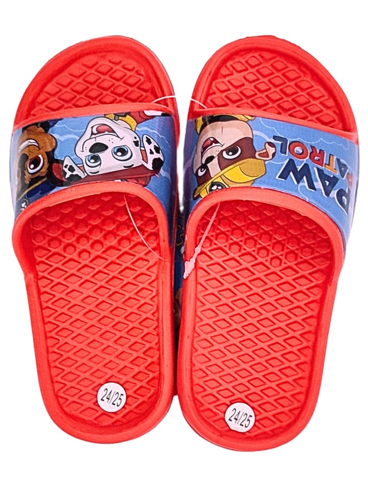 Paw Patrol Badelatschen Paw Patrol in Rot günstig kaufen