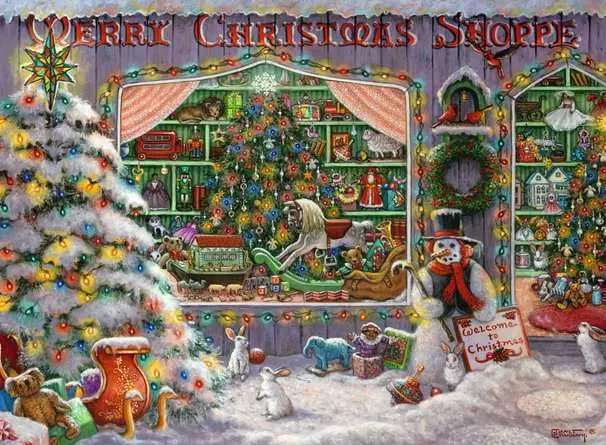 Puzzle 500 Teile - Es weihnachtet sehr