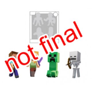 ** % SALE % ** Minecraft 4-Pack 2.5