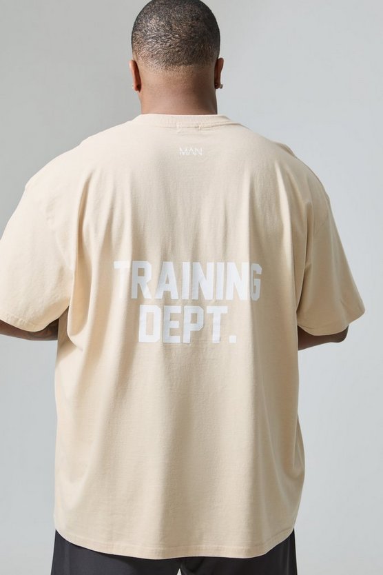Plus Active Oversized Training Dept. T-shirt
