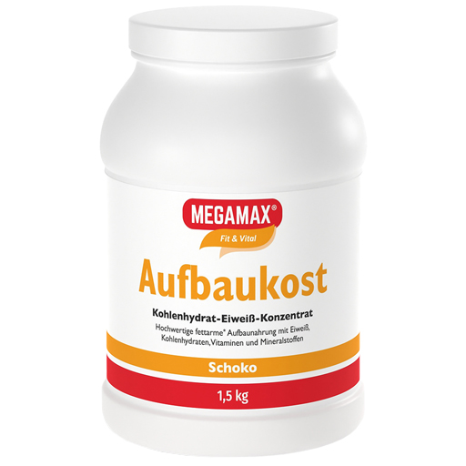 MEGAMAX Aufbaukost Schoko Pulver  1.5 kg  Pulver