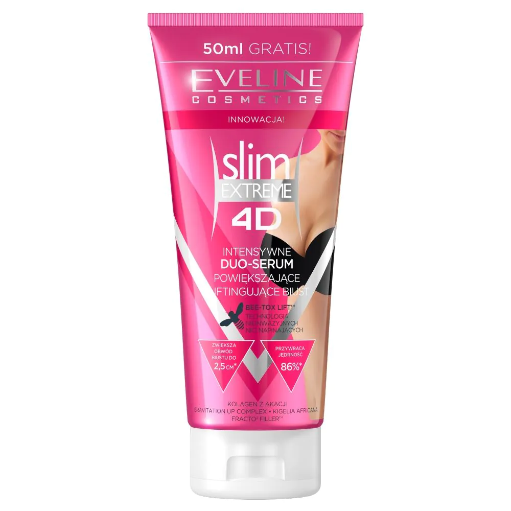 Eveline Cosmetics Slim Extreme 4D Mezo Push Up serum za povećanje i poboljšanje strukture grudi