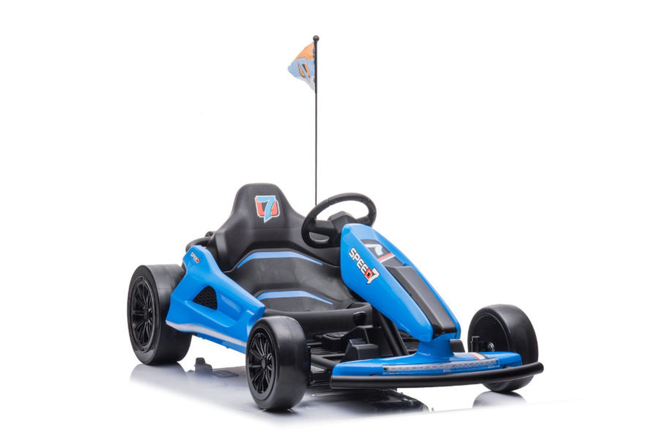 TPFLiving electric children's quad eDrift car - battery: 2 x 12 volts/7Ah, load capacity 60 kg, children's car - electric car - electric go-kart