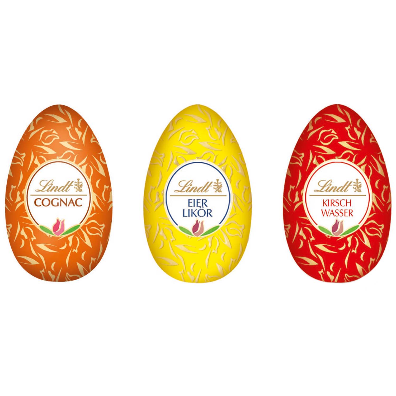 Lindt Alkohol-Spezialitäten-Eier Kassette 144g