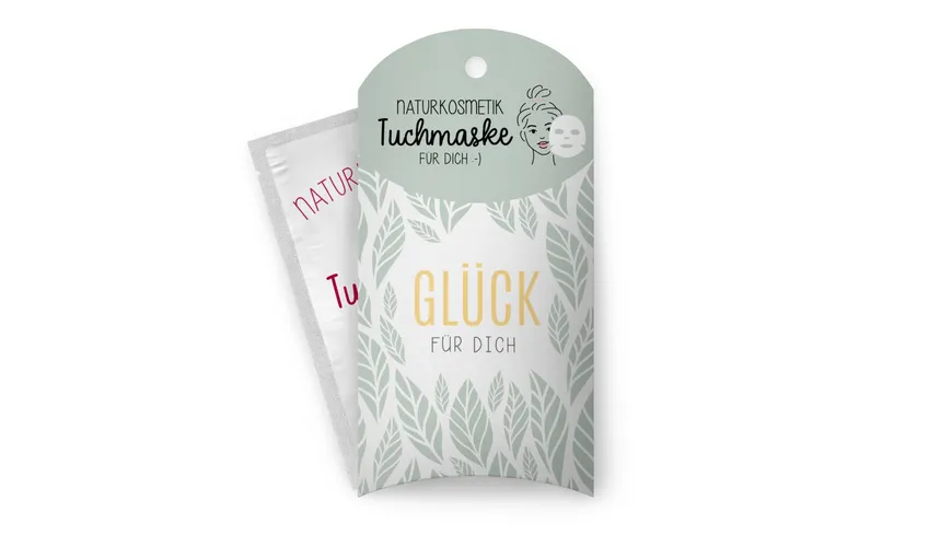 Geschenk für Dich Tuchmaske Blatt