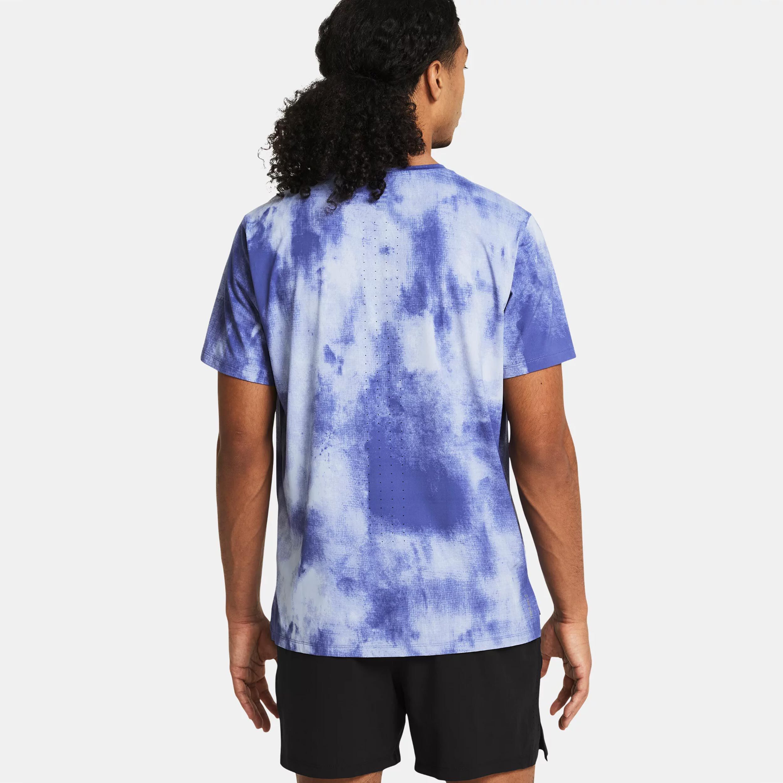 Laser Wash Laufshirt Herren - Lila
