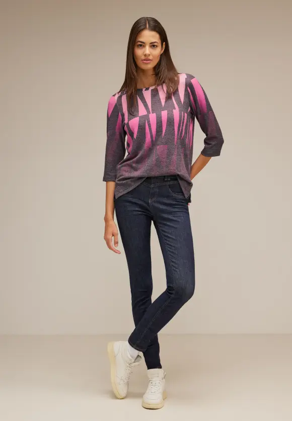 Street One Shirt mit grafischem Muster