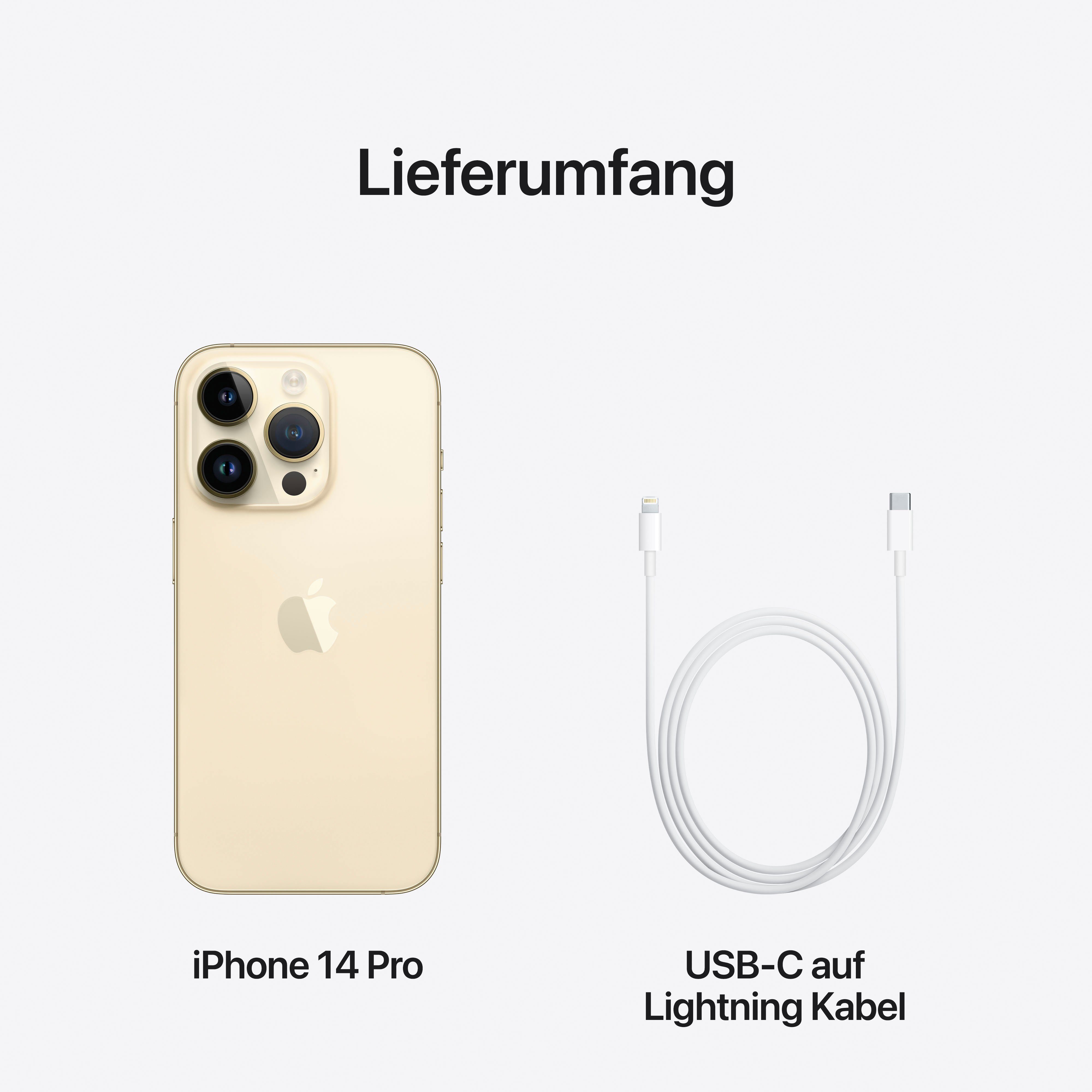 Apple iPhone 14 Pro 512GB Smartphone (15,5 cm/6,1 Zoll, 512 GB Speicherplatz, 48 MP Kamera)