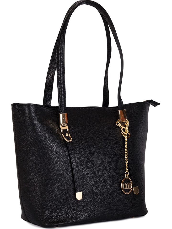 Mia Tomazzi Leder-Schultertasche 