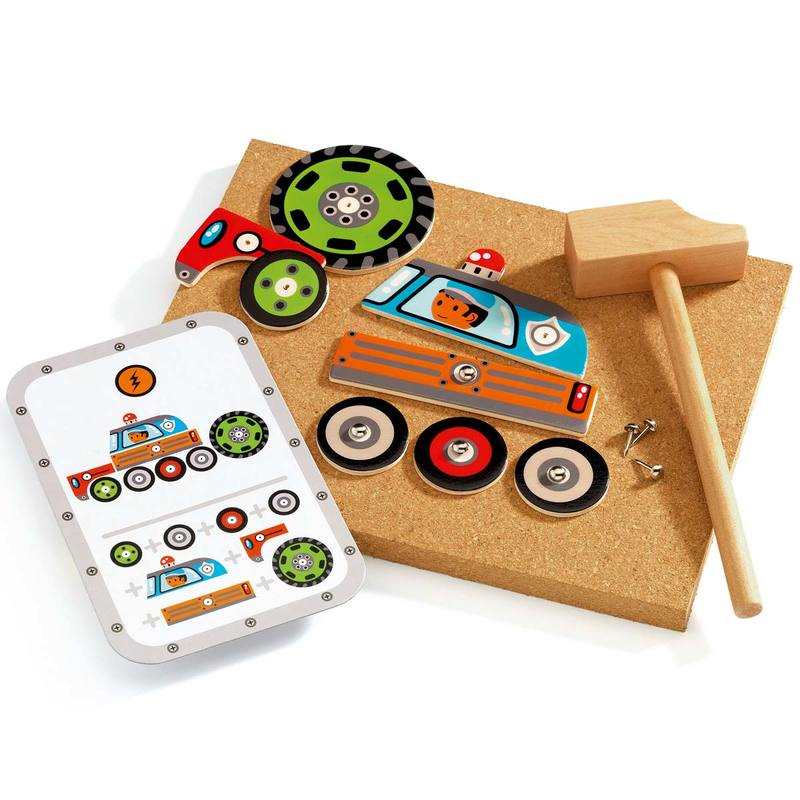 Atelier de bricolage Tap tap Véhicules Djeco