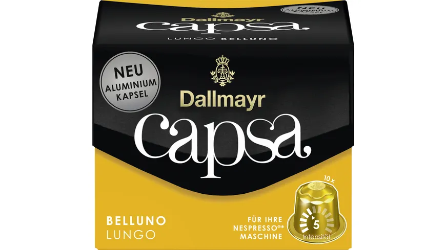 Dallmayr Capsa Kaffeekapseln Lungo Belluno 56 g