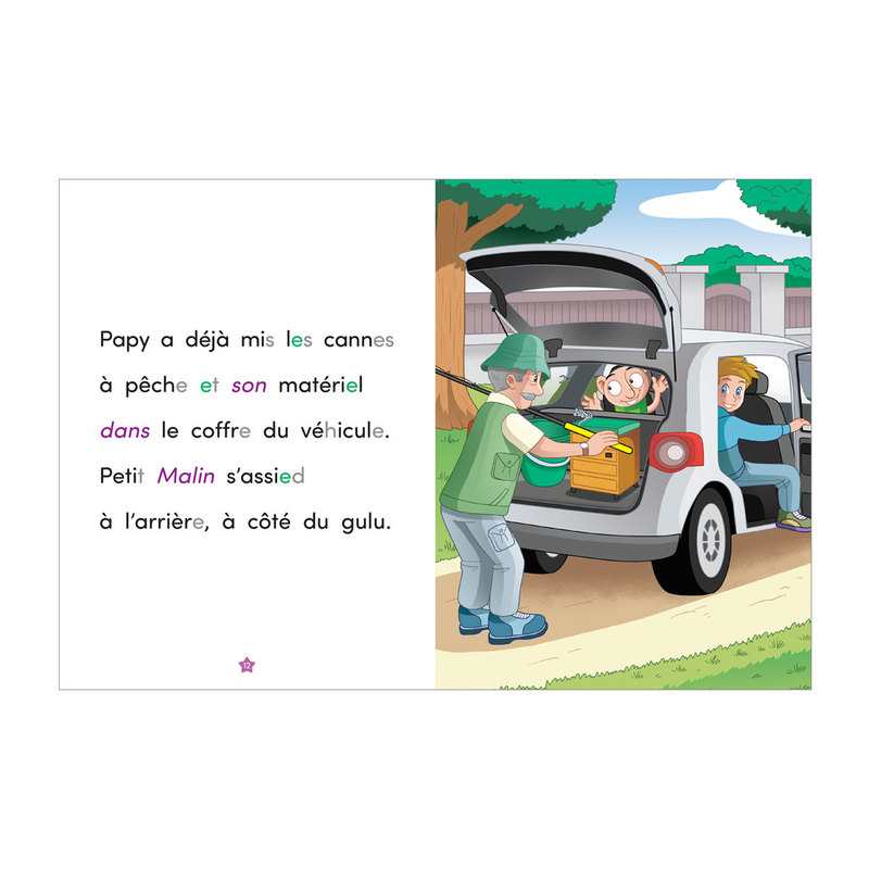 Petit Malin va à la pêche - Récréalire