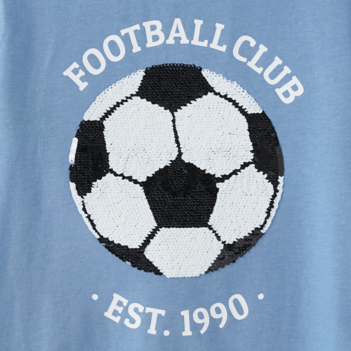 Jungen T-Shirt mit Wendepailletten
