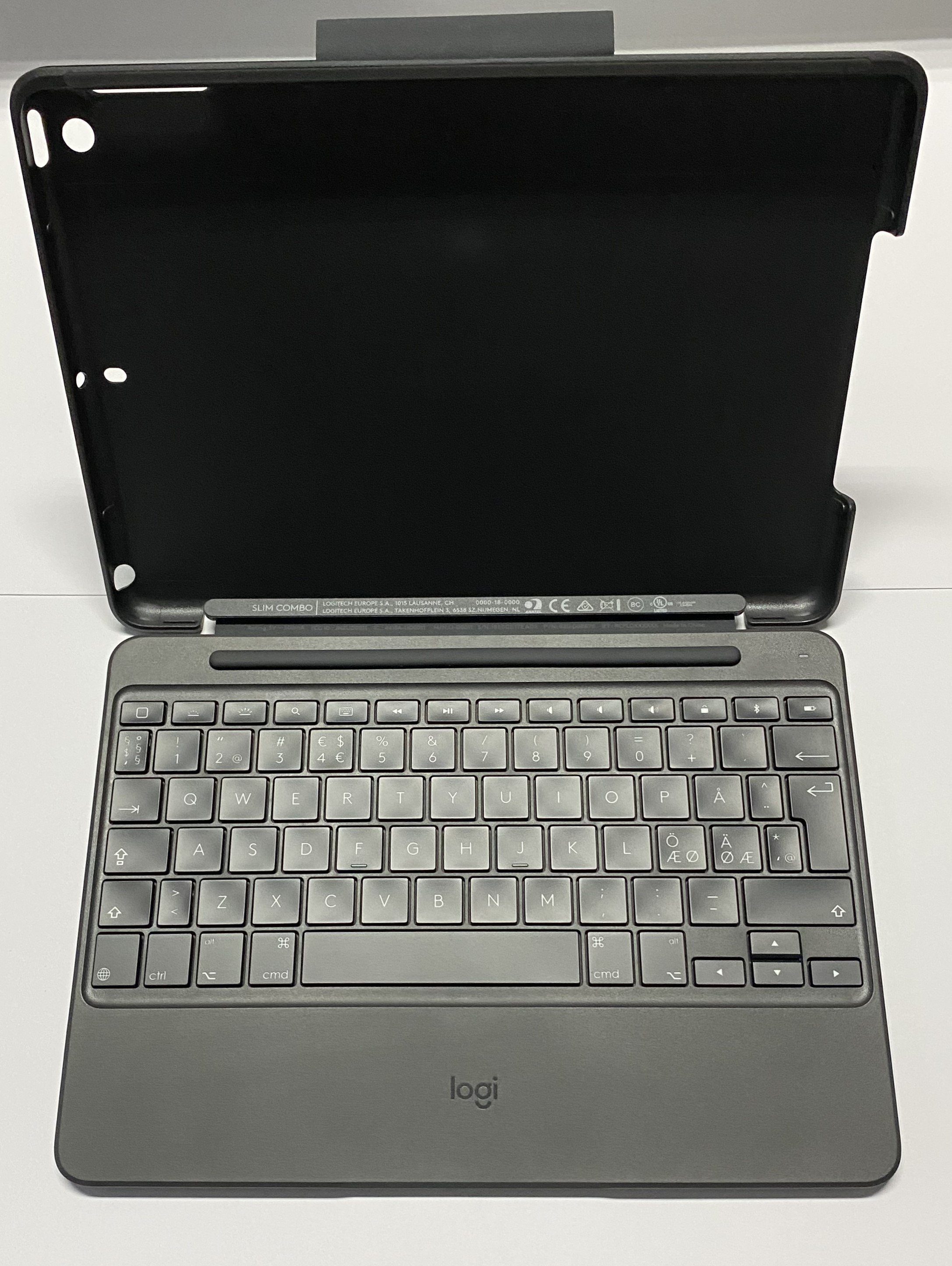Logitech 920-009034 Logitech Slim Combo für iPad der 5. & iPad 6. Generation iPad-Tastatur