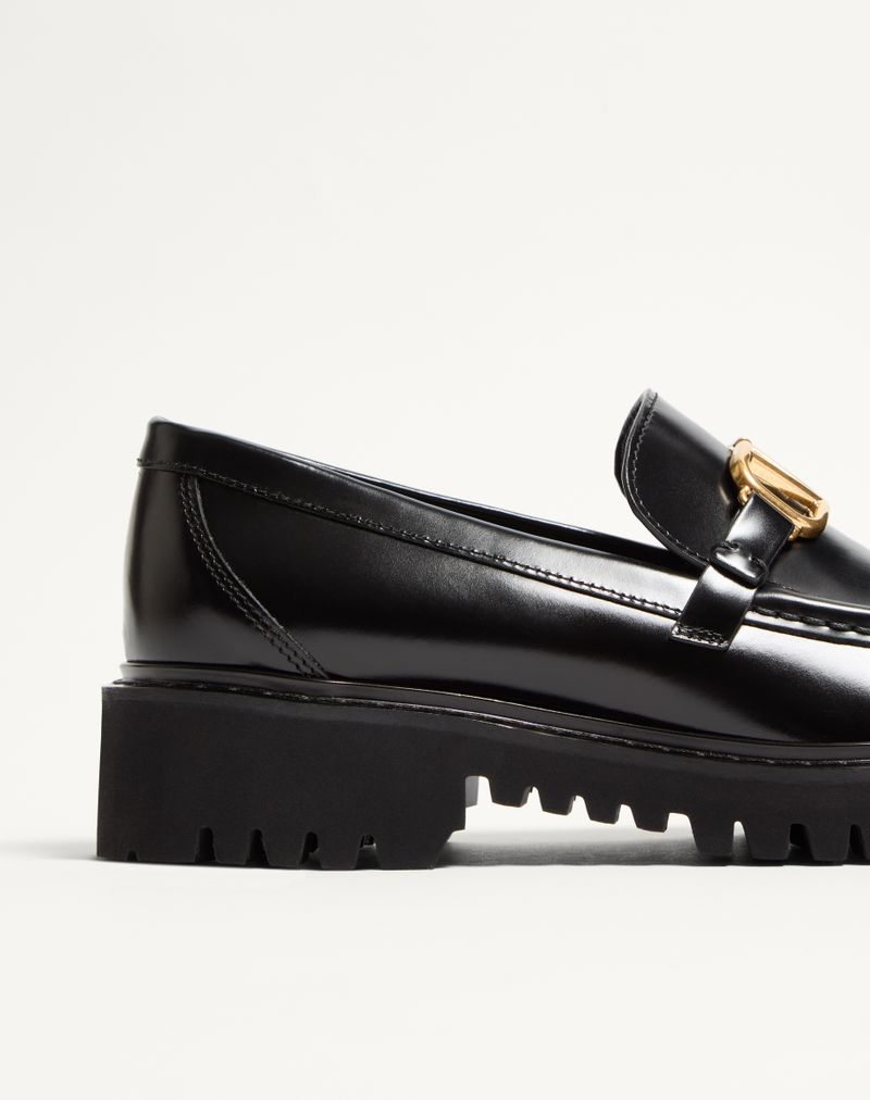 Mocassim de pele de bezerro exclusivo VLogo