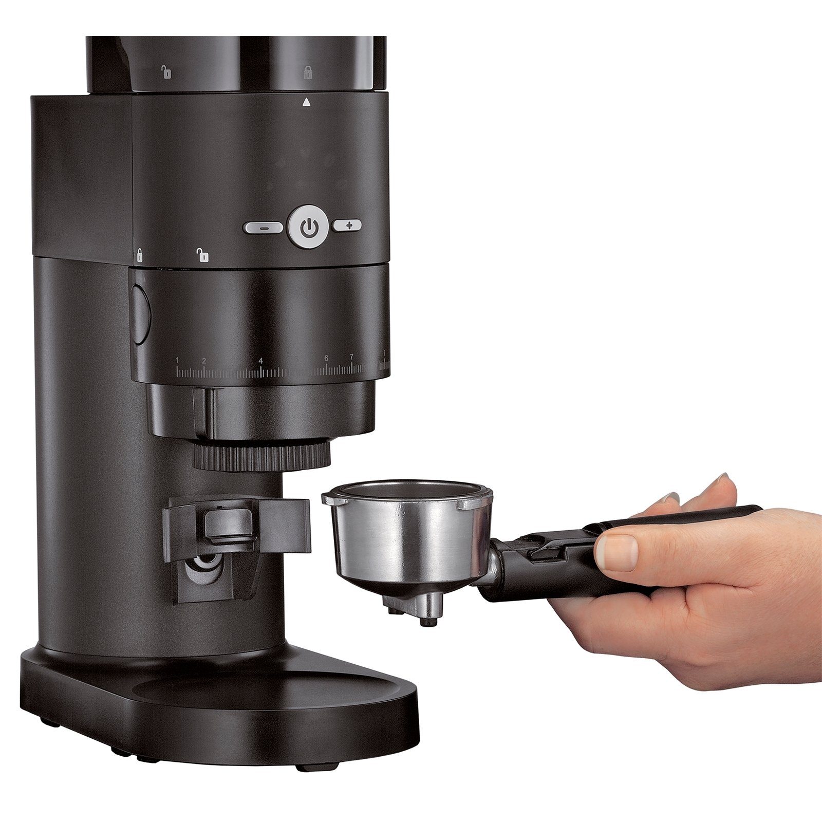 ZASSENHAUS Kaffeemühle Elektrische Kaffeemühle Expert, Kegelmahlwerk aus gehärtetem Stahl