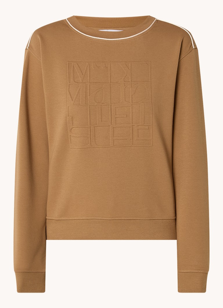Tricou MaxMara Mincio cu logo 3D