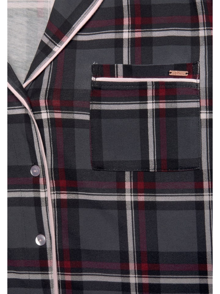 s.Oliver Shorty in bordeaux-kariert günstig kaufen 32/34