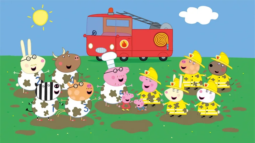 Peppa Pig - Das Feuerwehrauto & Peppa Pig - Gerald Giraffe ist schon groß und andere Geschichten [2 DVDs]