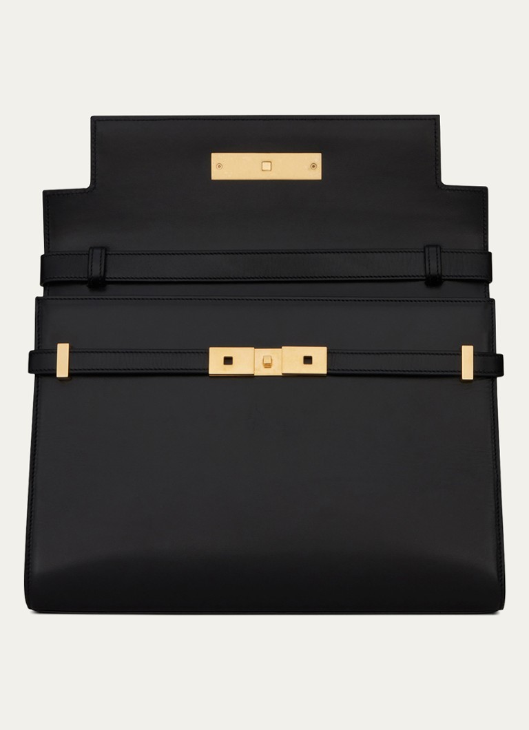 Saint Laurent Manhattan calfskin shoulder bag