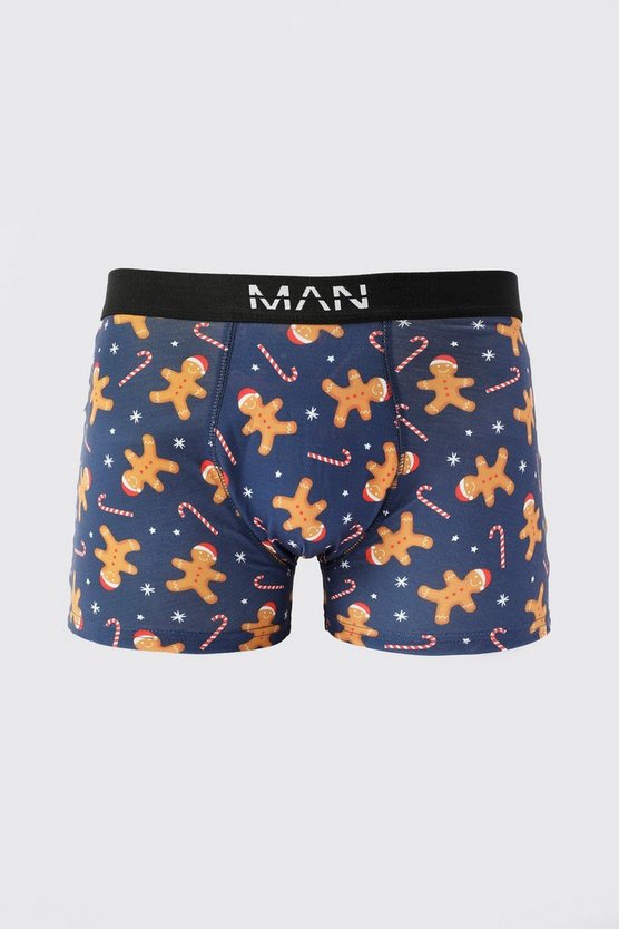 2er-Pack Weihnachts-Boxershorts mit Geschenkbox