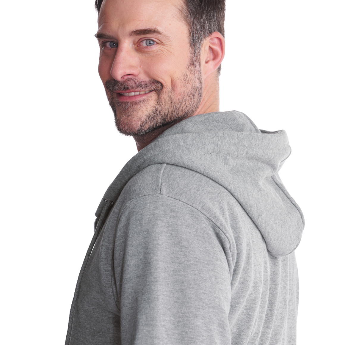 Herren Sweatjacke mit Kapuze