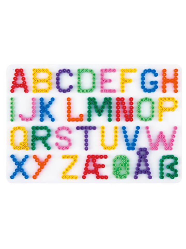 Hama Stiftplatte Buchstaben für Midi-Bügelperlen in weiß günstig kaufen onesize