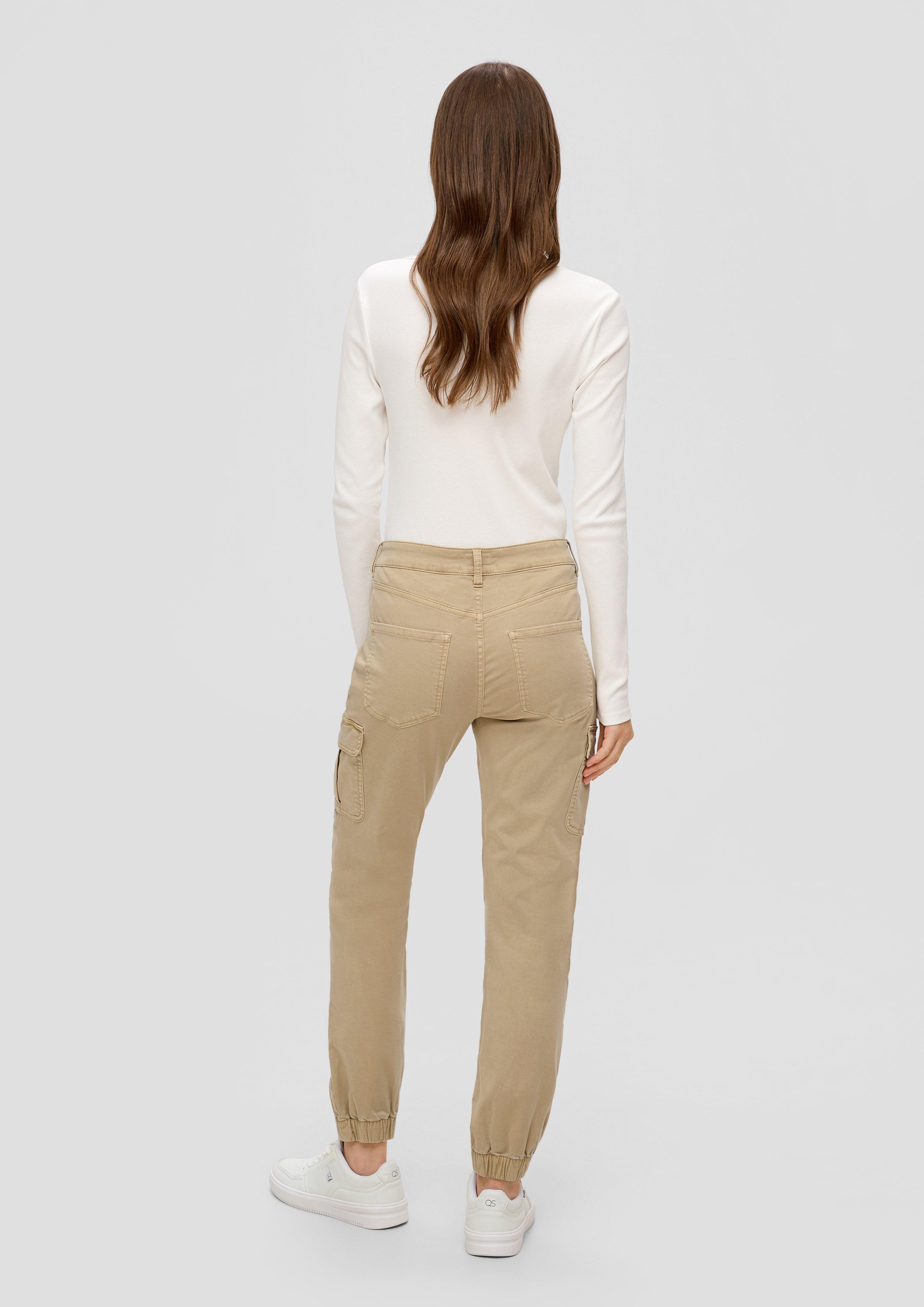 Slim: Cargohose aus Twill  2140813-8170
