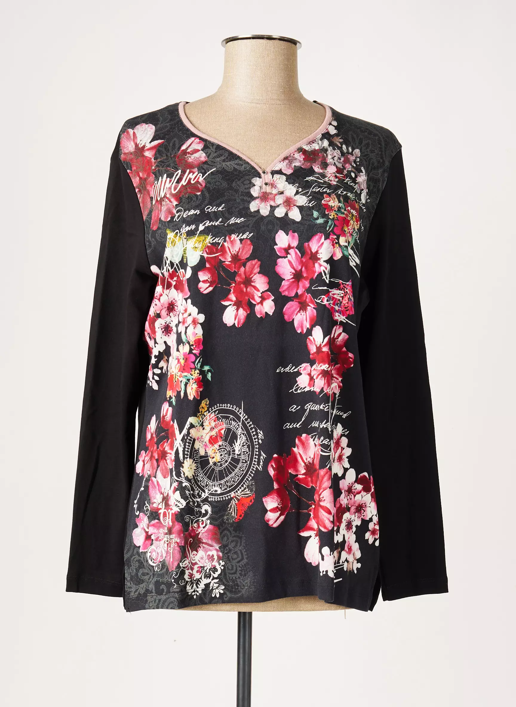 Bagoraz Tshirts Femme couleur noir