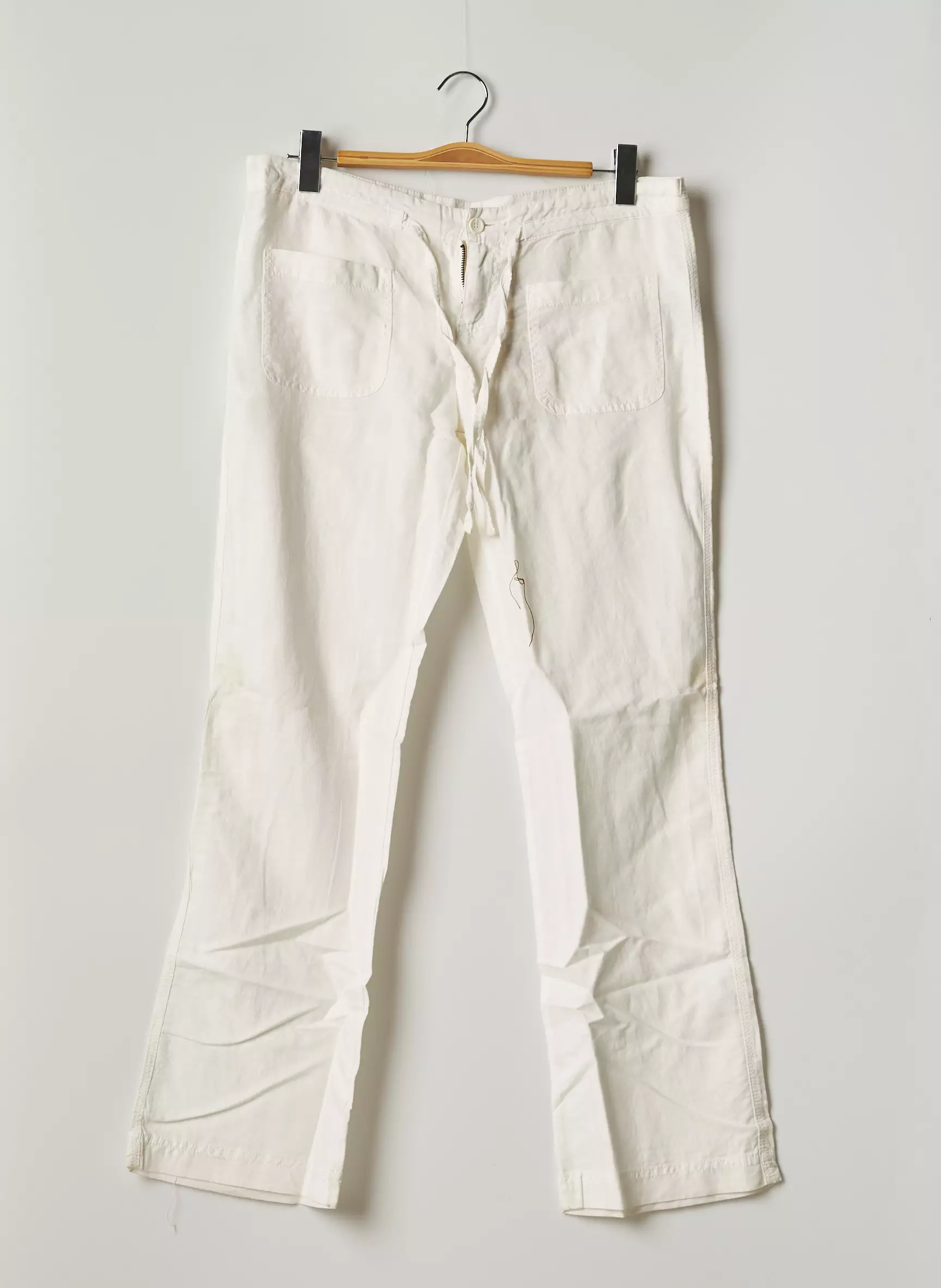 Blend Pantalons Droits Femme couleur beige