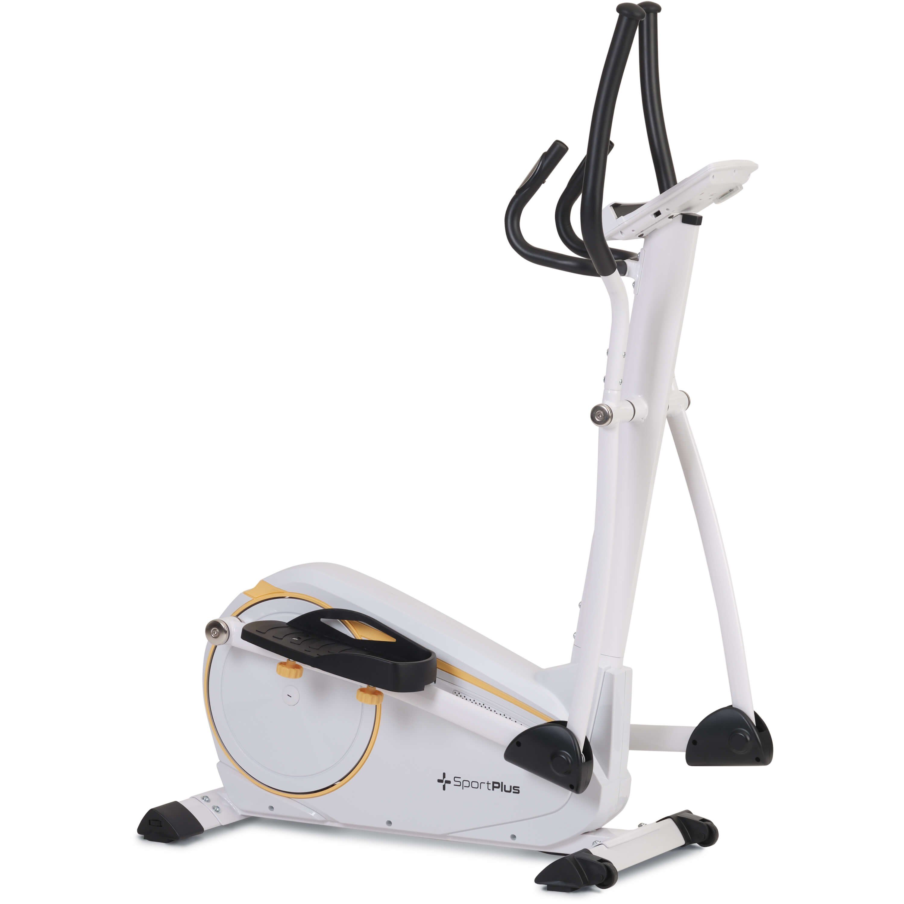 SportPlus Crosstrainer SP-ET-9600-W-iE, Crosstrainer, Ellipsentrainer, 17 kg Schwungmasse, 24 Widerstandsstufen, SP-ET-9600-W-iE