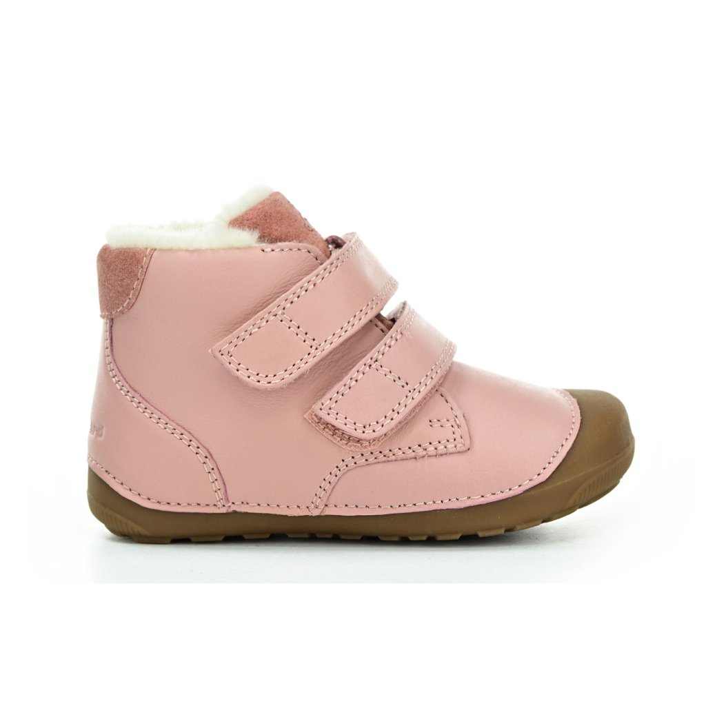 Bundgaard Petit Mid Winter Strap Rose Winterbarfußschuhe