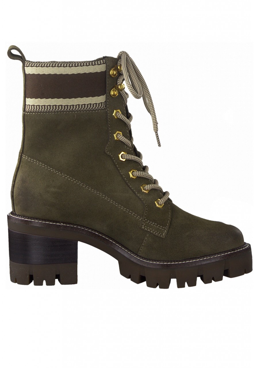 WORTMANN Stiefeletten khaki Da.-Stiefel