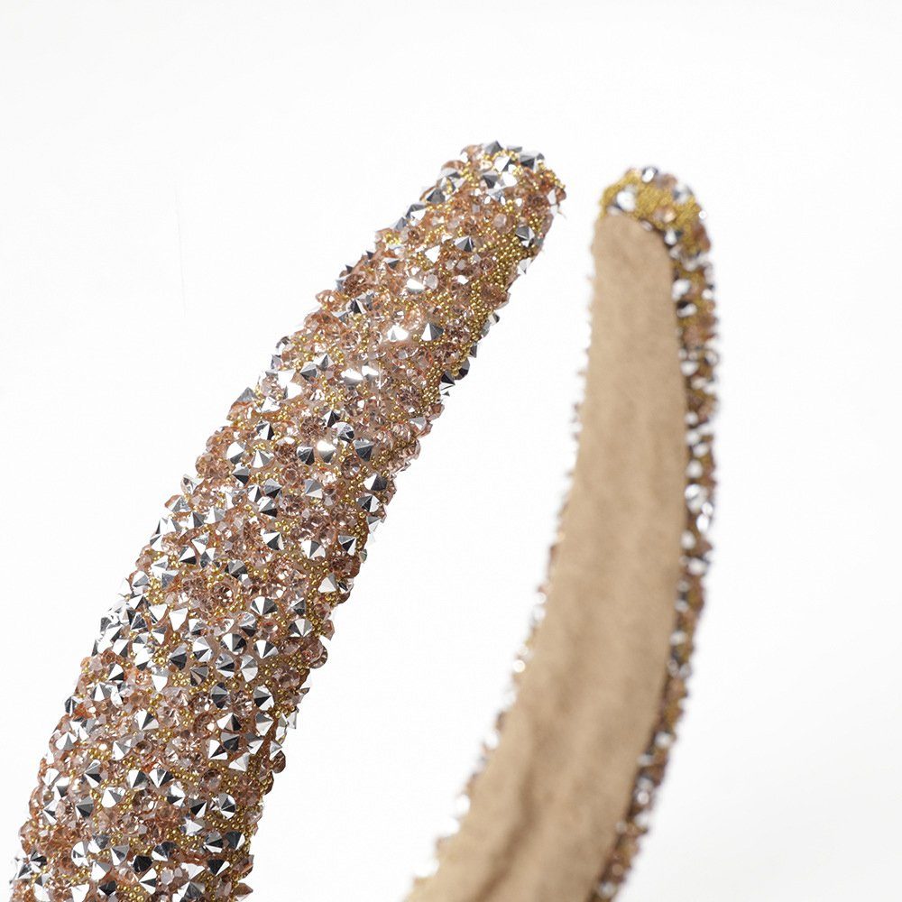 aikidio Haarband Neue Mode eingelegt kleinen Strass Haarschmuck weiblich, 1-tlg.
