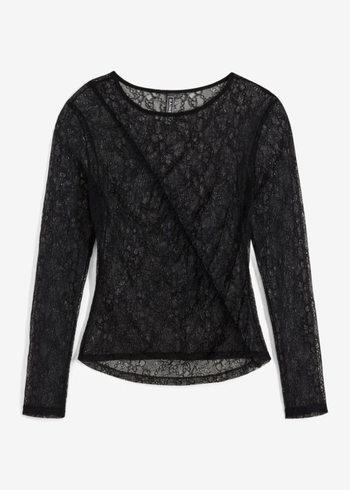 Shirt mit Spitze