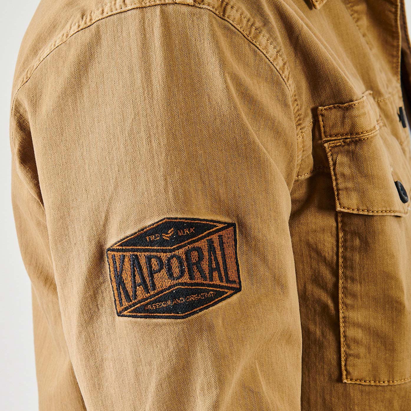 DIKEN  Chemise en jean camel Homme