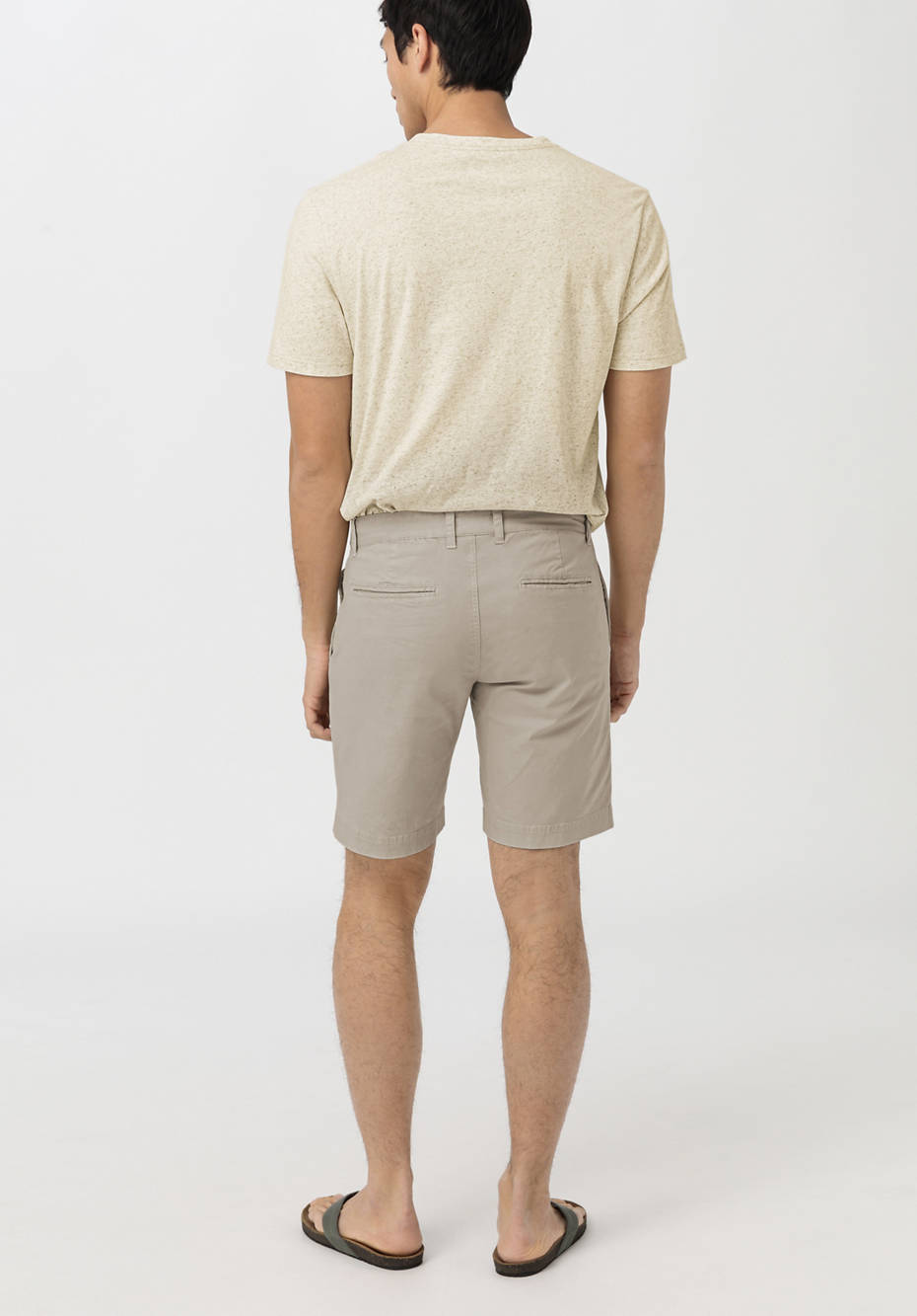 Chino Shorts aus Bio-Baumwolle mit Hanf
