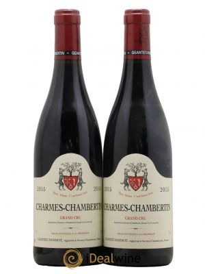 Charmes-Chambertin Grand Cru Geantet-Pansiot  2015 - Lot de 2 Bouteilles