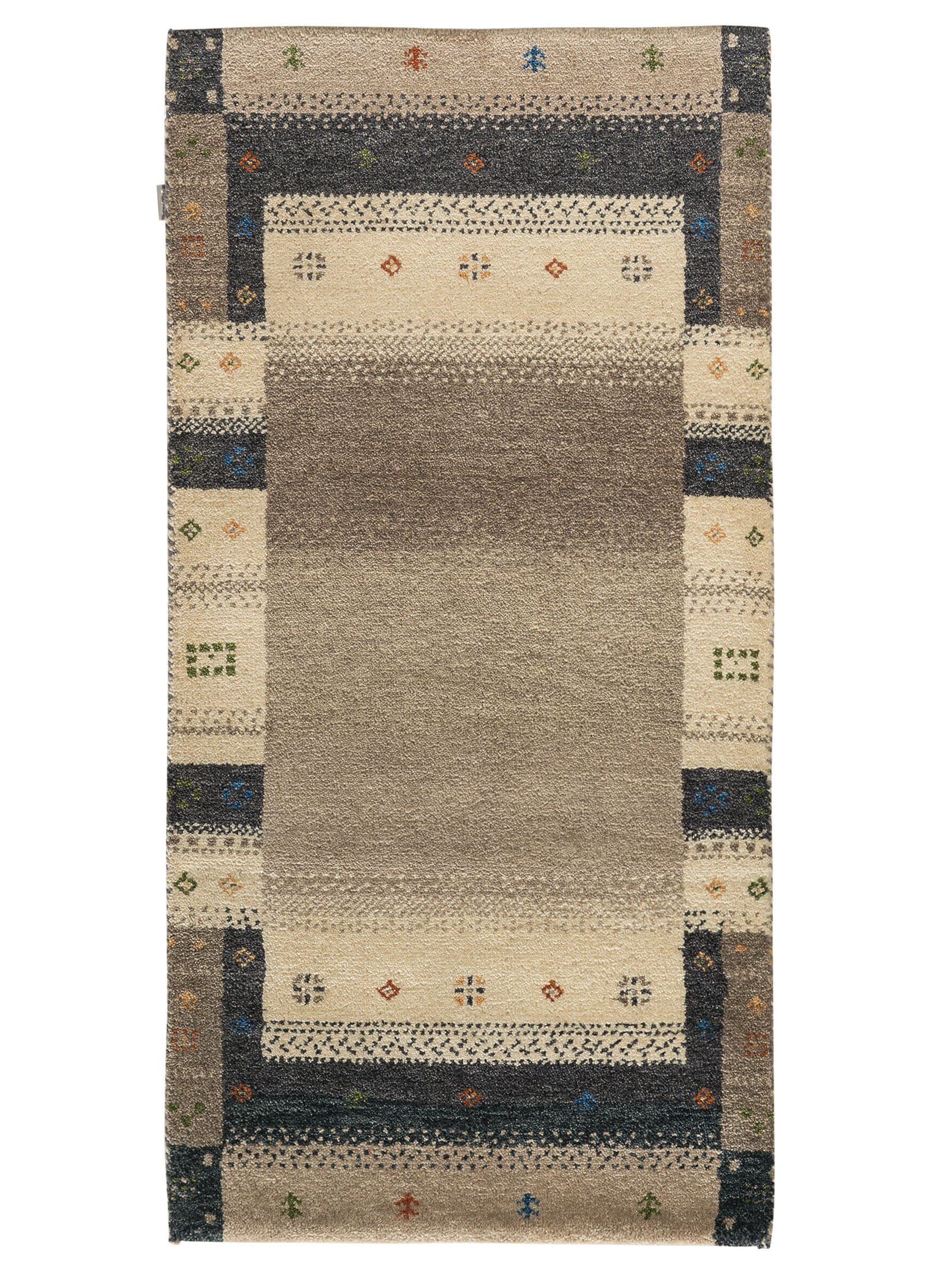 Odisha Gabbeh ca. 72 x 142 cm, Unikat / Einzelstück