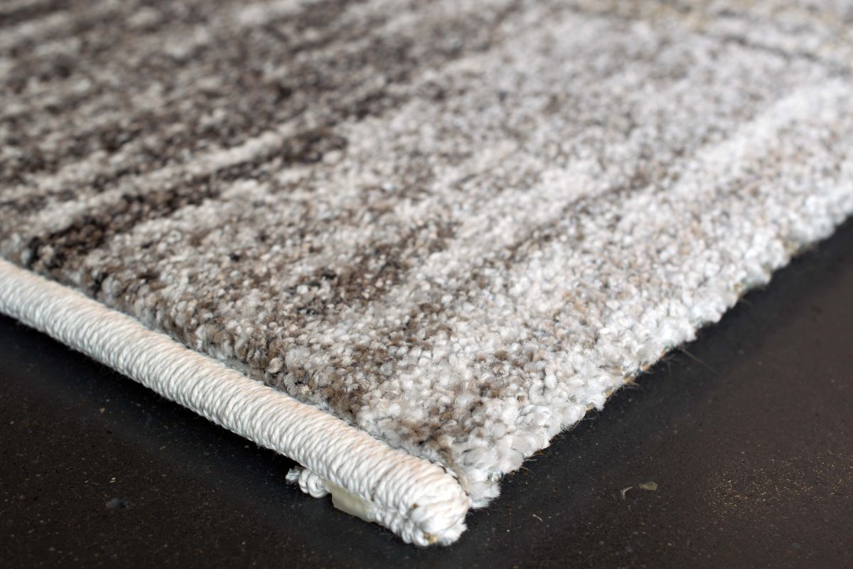 Webteppich Surma Silber-Grau-Gold 80 x 150 cm