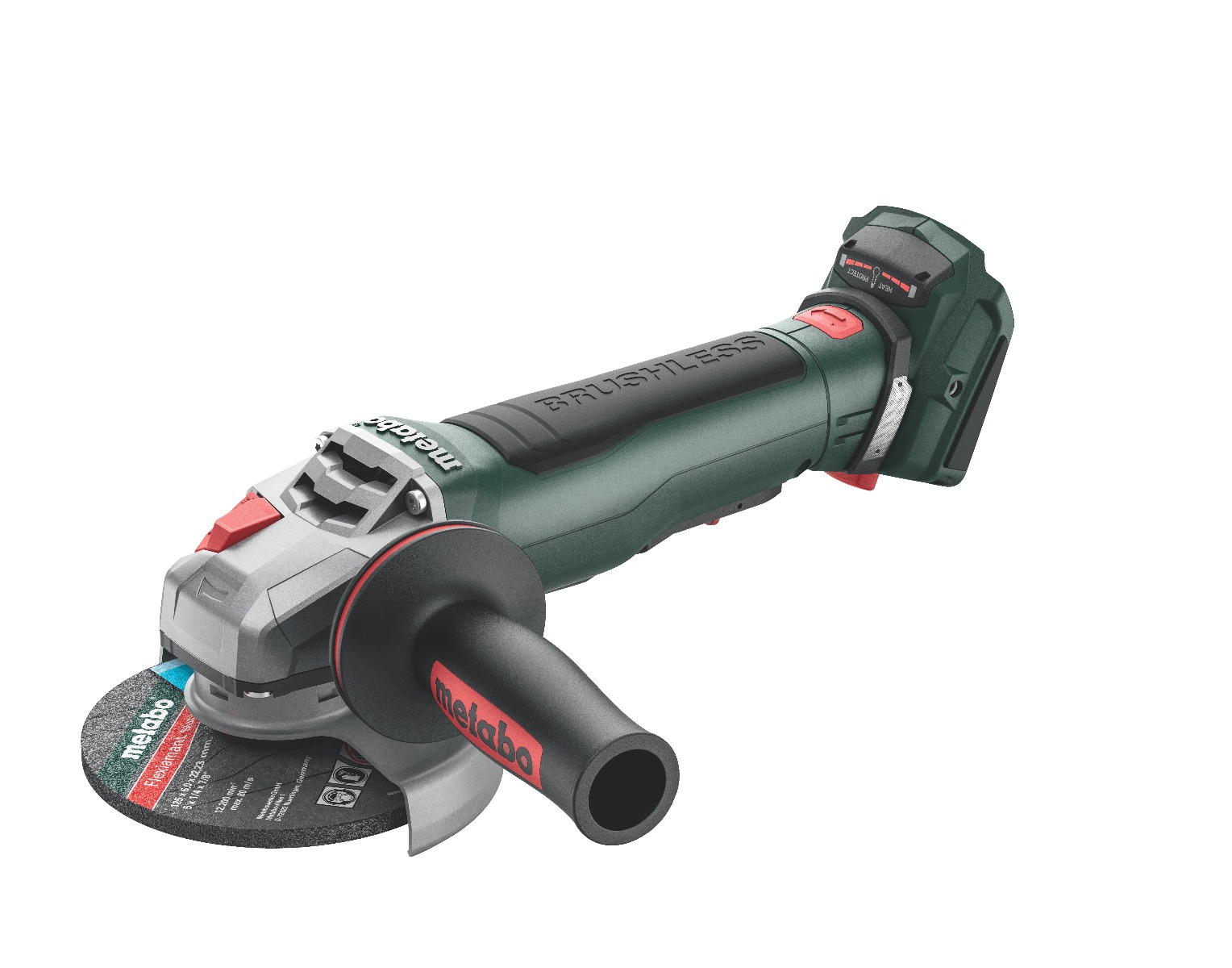 Metabo 613059840 WPB 18 LT BL 11-125 Smerigliatrice angolare rapida 18V Corpo in Metabox