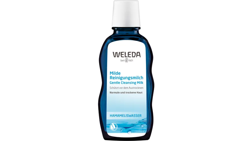 WELEDA HAMAMELISWASSER Milde Reinigungsmilch 100 ml