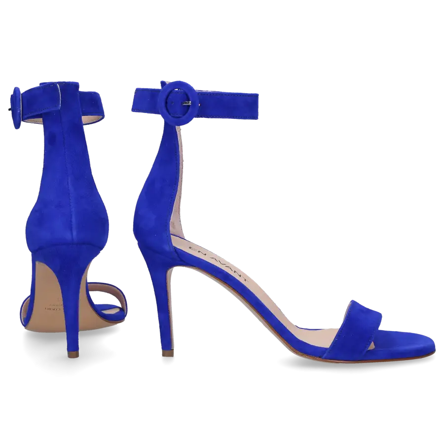 EN AVANT - Sandalen GR2 Veloursleder - blau
