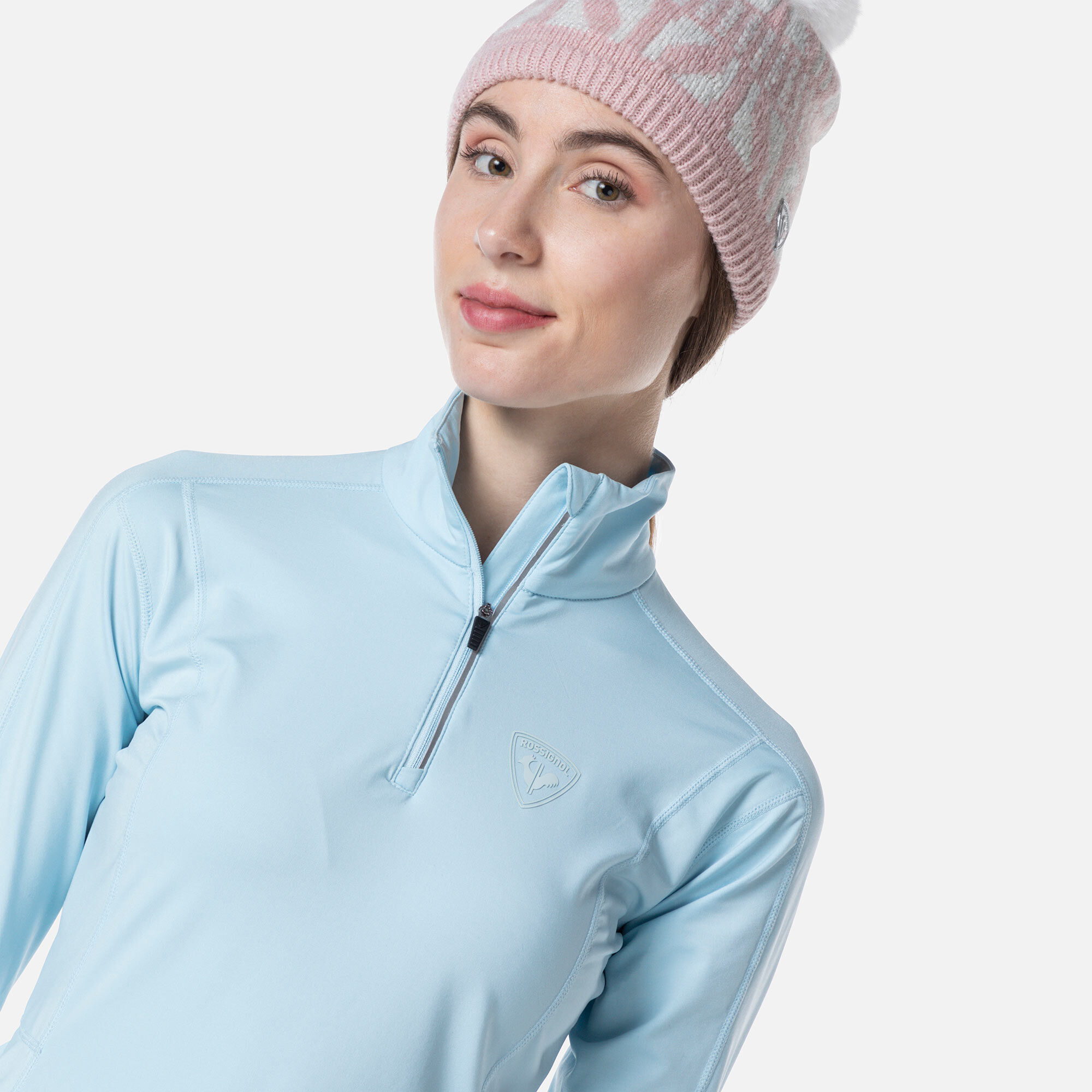 Première couche demi-zip Classique femme