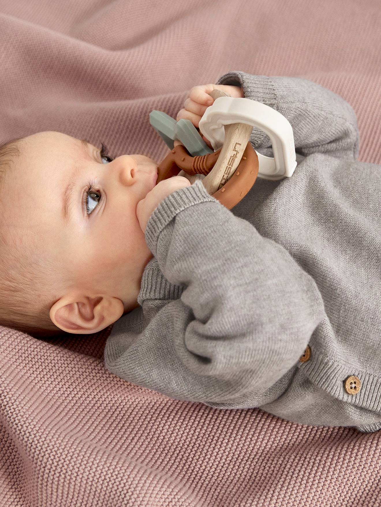 Lässig Baby Beißring Little Universe LÄSSIG - mehrfarbig