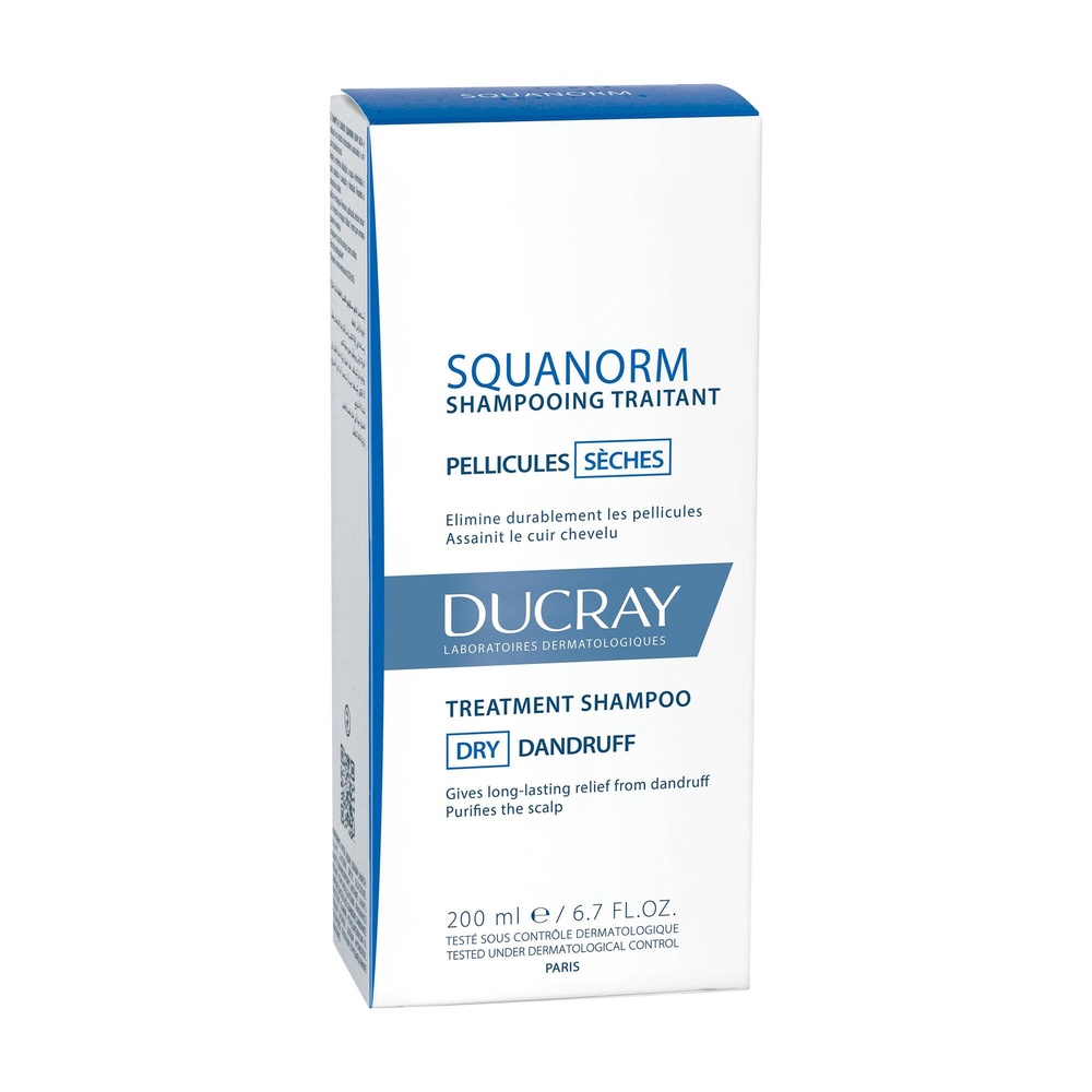 Ducray SQUANORM Shampooing PS 200ml Shampooing