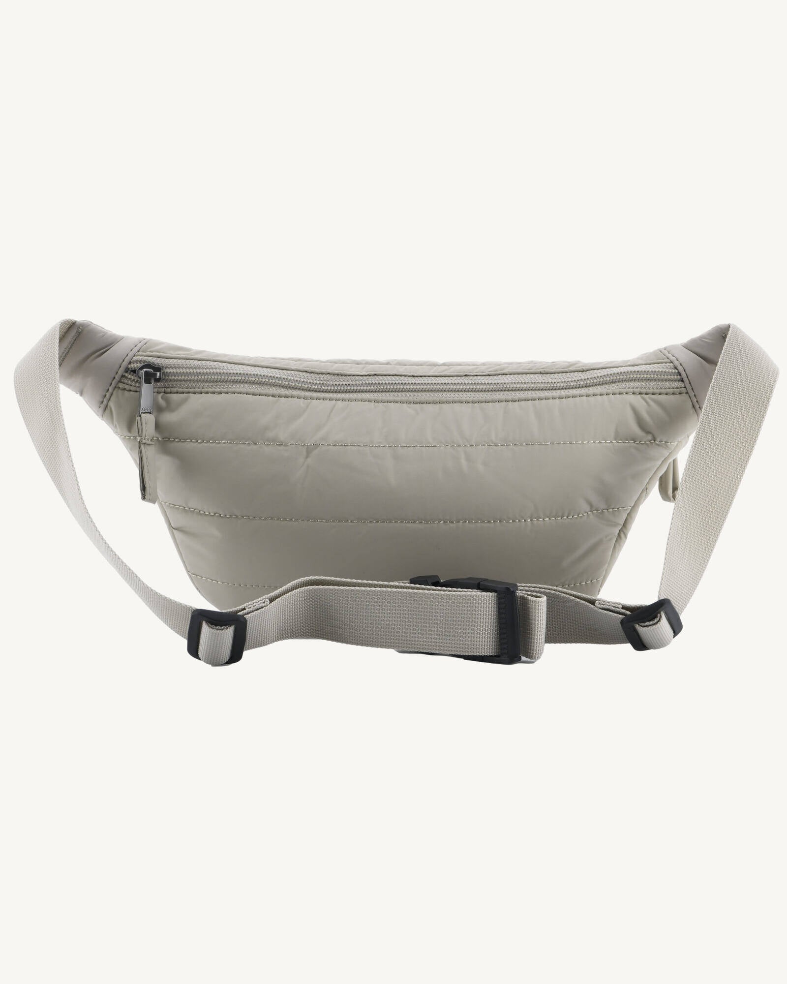 Sac banane bi-matière Beige Dena