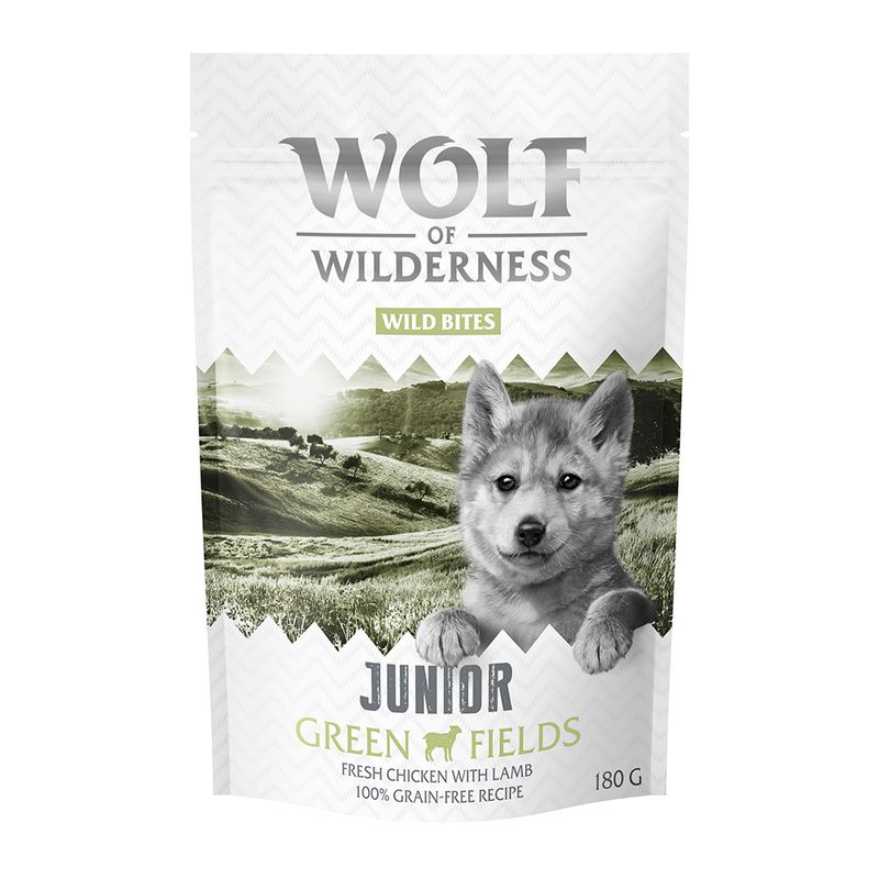 Wolf of Wilderness Snack - Junior Wild Bites 180 g