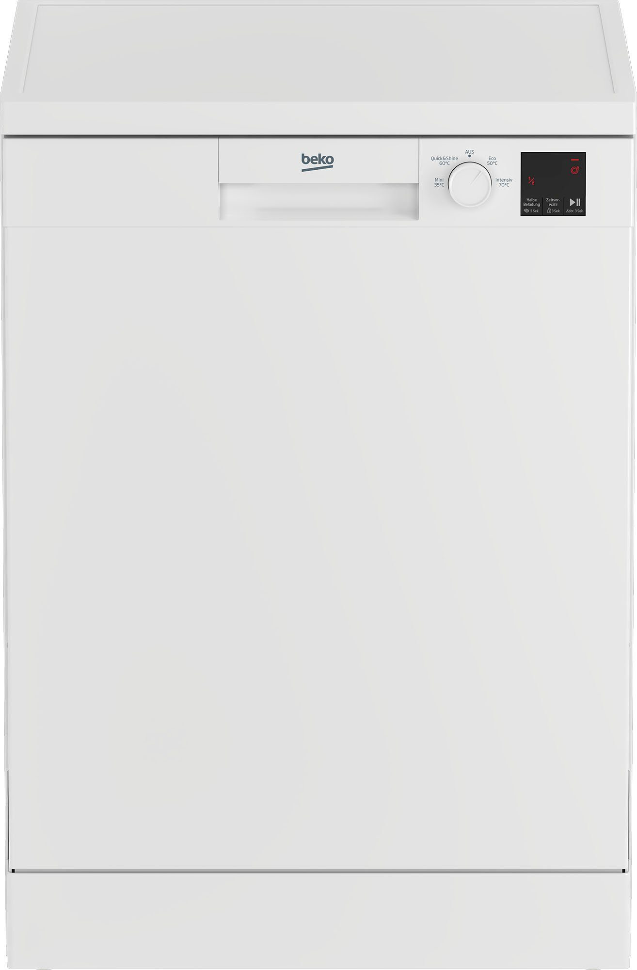 BEKO Standgeschirrspüler, DFN04321W, 12,9 l, 13 Maßgedecke
